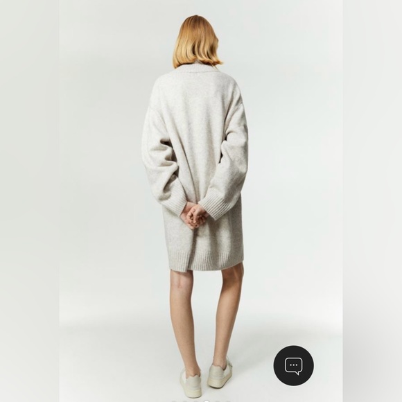 H&M Mock Turtleneck Dress M - Picture 6 of 7
